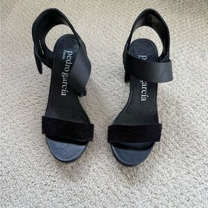 Pedro Garcia Black Women's Heels
